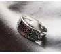 Славянский оберег -кольцо обручальное "Алатырь"